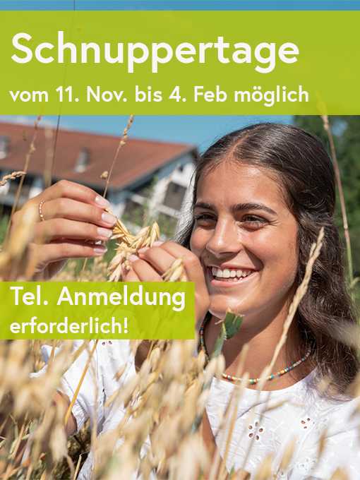 Schnuppertage an der HBLA Pitzelstätten