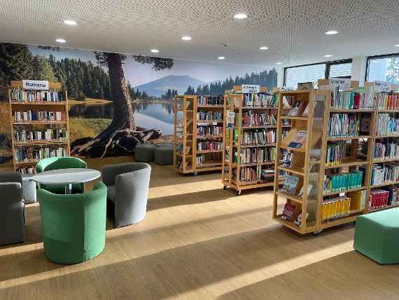 Bibliothek der HBLA Pitzestätten