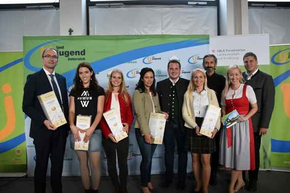 Gruppenfoto vom bäuerlichen Jungunternehmertag 2019