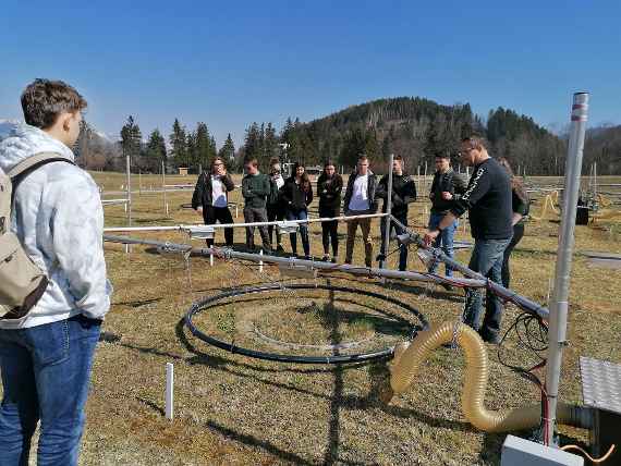 Exkursion zum landwirtschaftlichen Forschungszentrum