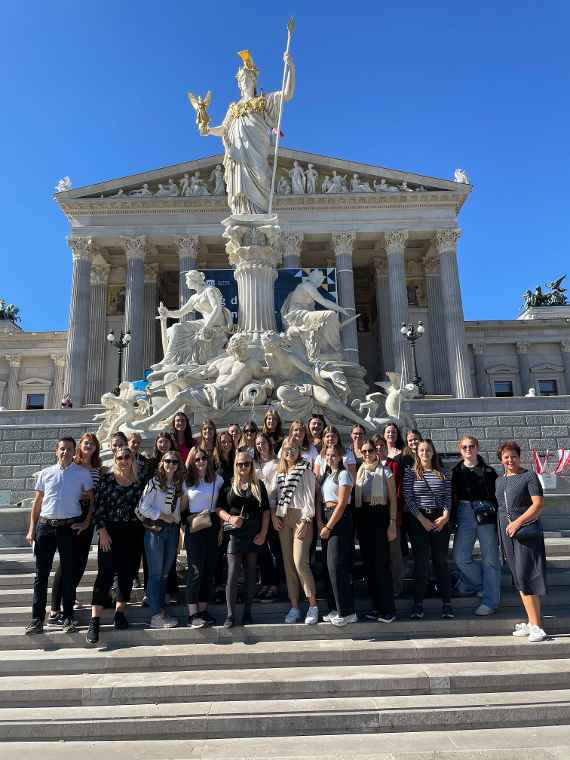 Wien-Exkursion des 5PMR-Jahrgangs
