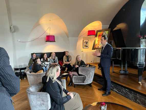 HBLA Pitzelstätten auf Besuch im Schlosshotel Velden