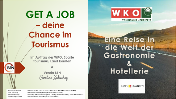 Get a job - deine Chance im Tourismus