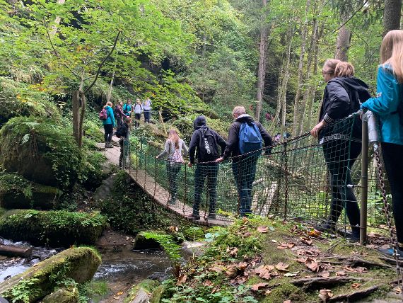 Wandertag unserer ersten Jahrgänge