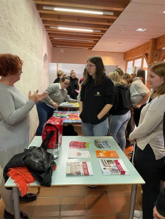 Vortrag zum Thema "Matura! Was jetzt" an der HBLA Pitzelstätten