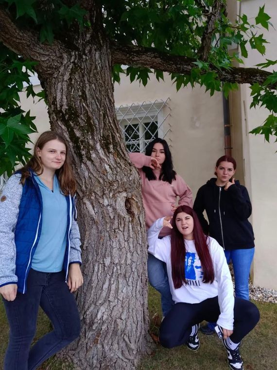 Schülerinnen und Schüler der HBLA Pitzelstätten beim Welcome Day