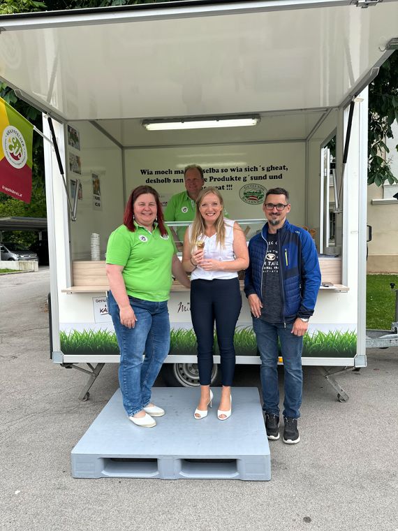 Danke für Einsatz am beim 15-jährigen Jubiläum des Genussland Kärnten