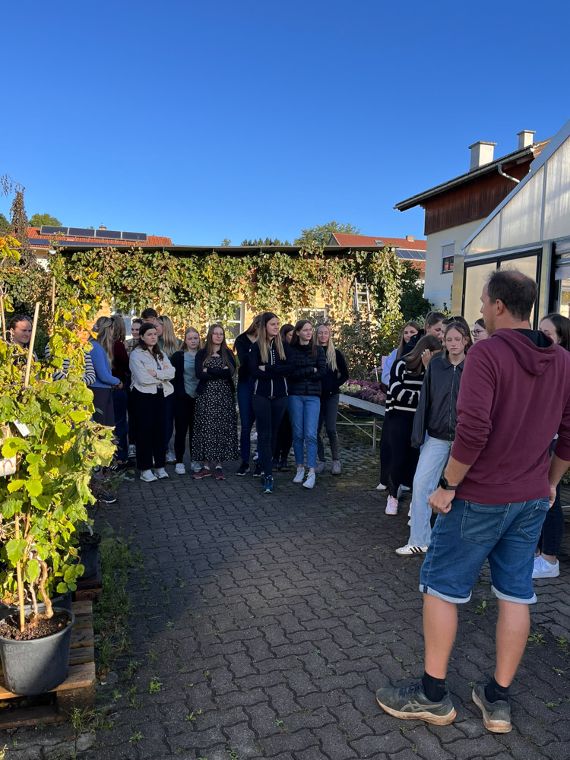 Gartenbau-Exkursion des 5PMR 2025