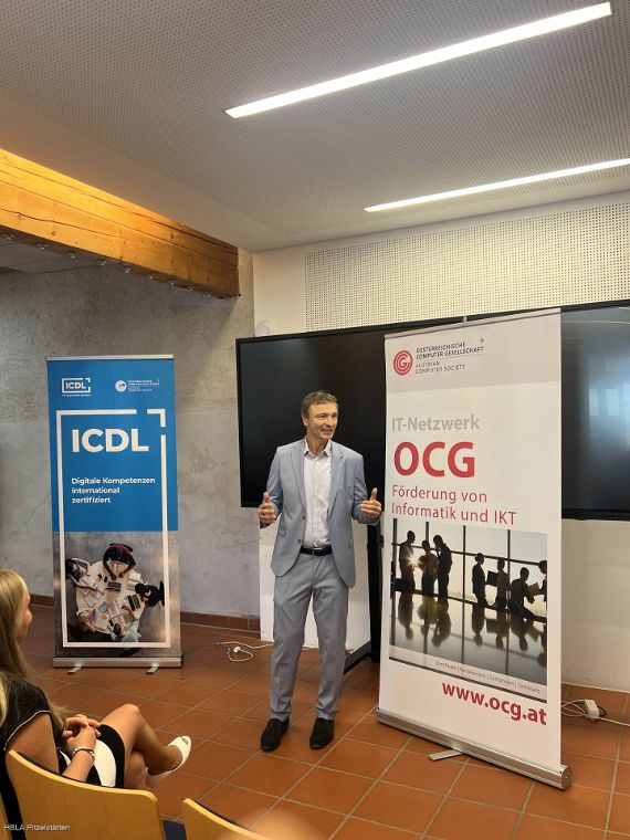Verleihung der ICDL-Zertifikate SJ 2025/26