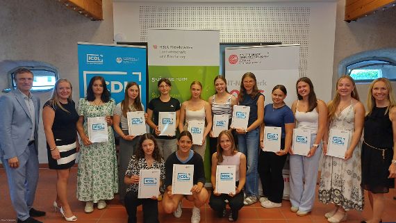Verleihung der ICDL-Zertifikate SJ 2025/26