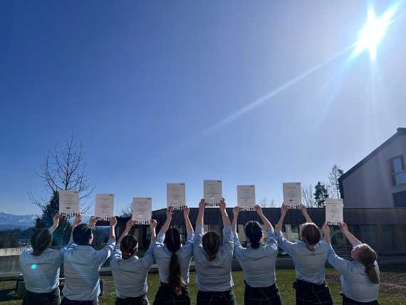 Servierprüfungen 2026 der 3. Jahrgänge