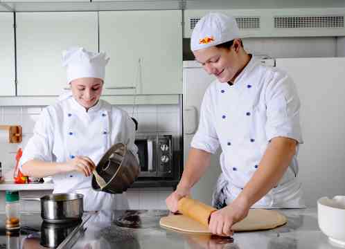 Kochen in den Lehrküchen der HBLA Pitzelstätten