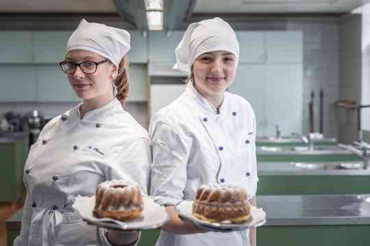 Kochen in den Lehrküchen der HBLA Pitzelstätten