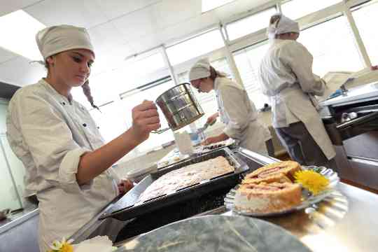 Kochen in den Lehrküchen der HBLA Pitzelstätten