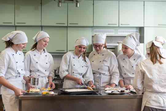 Kochen in den Lehrküchen der HBLA Pitzelstätten