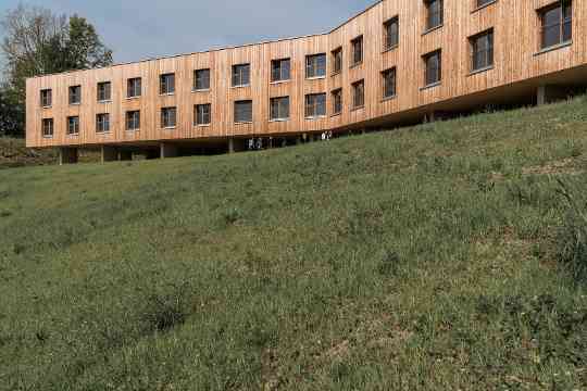 Schülerinnen und Schüler im Schülerheim, den sogenannten Pitzheim