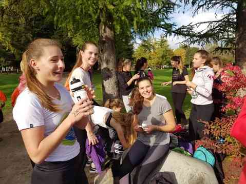 Unsere Schülerinnen und Schüler bei den Crosscountry Meisterschaften