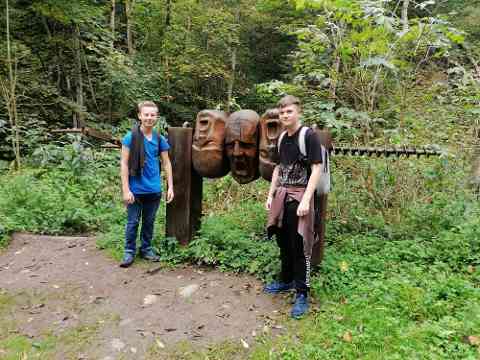 Wandertag unserer ersten Jahrgänge