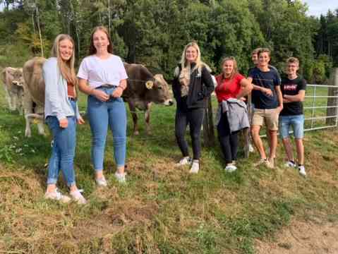 Schüler und Schülerinnen bei unserem Welcome Day