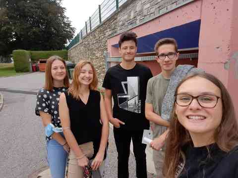 Schüler und Schülerinnen bei unserem Welcome Day