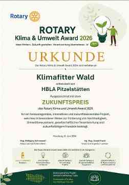 Rotary Klima- & Umwelt Award 2026 - Zukunftspreis
