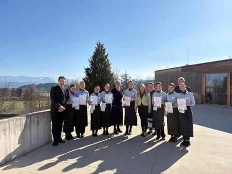 Servierprüfungen 2026 der 3. Jahrgänge