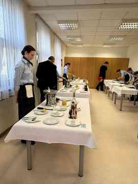 Servierprüfungen 2026 der 3. Jahrgänge