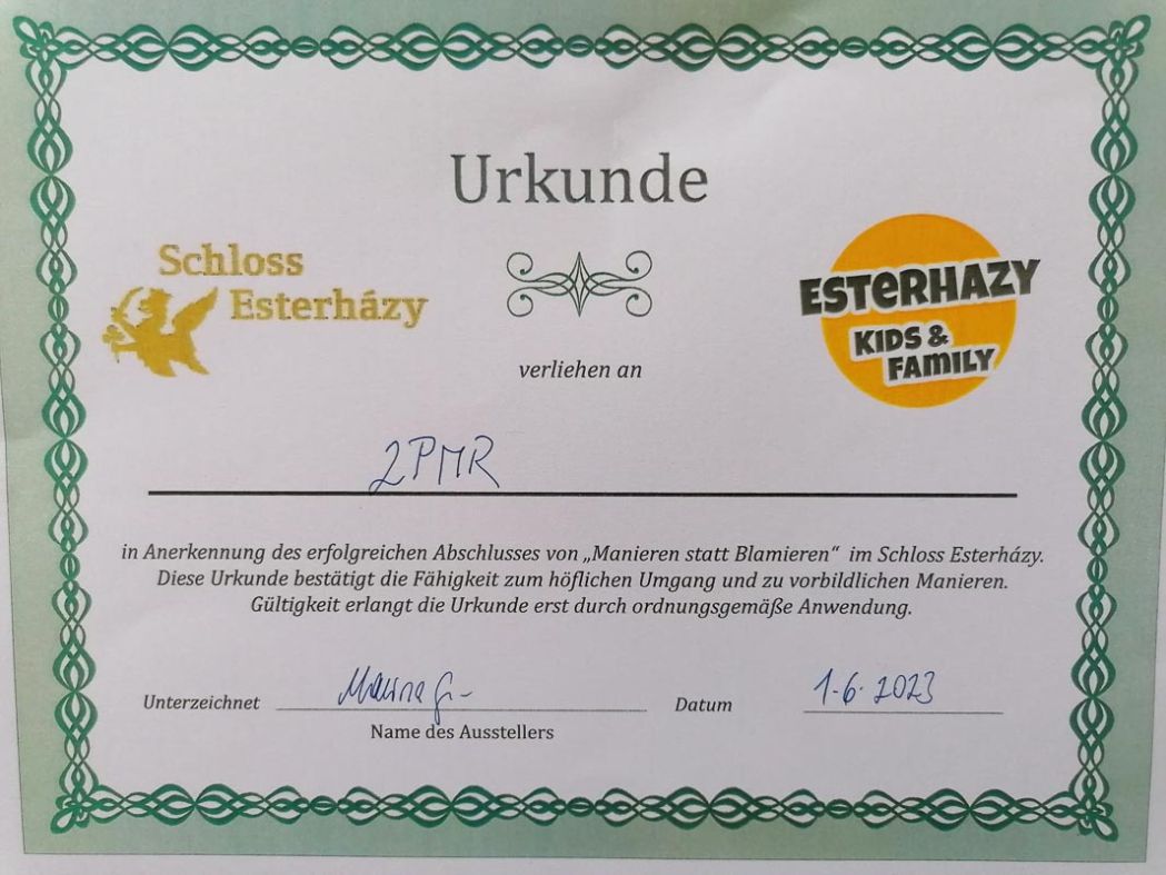 Exkursion 2PMR Steiermark und Burgenland Exkursion 2PMR Steiermark und Burgenland